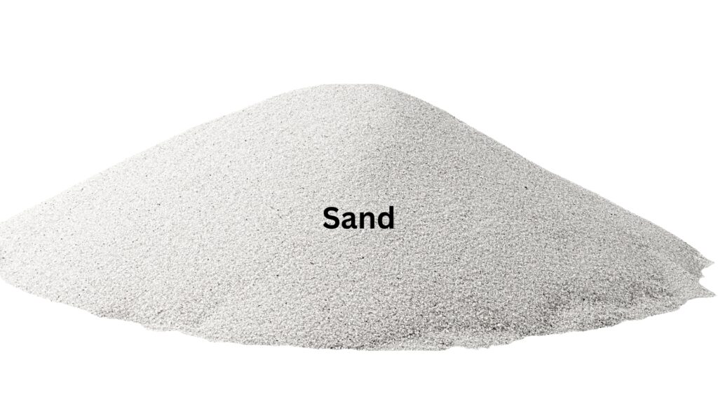 quantity of Sand