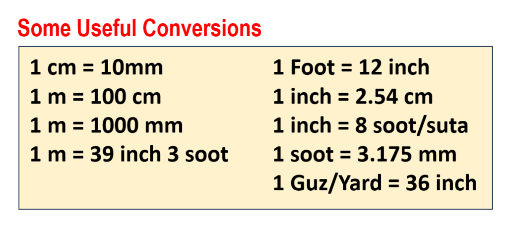 HOW TO READ A MEASURING TAPE