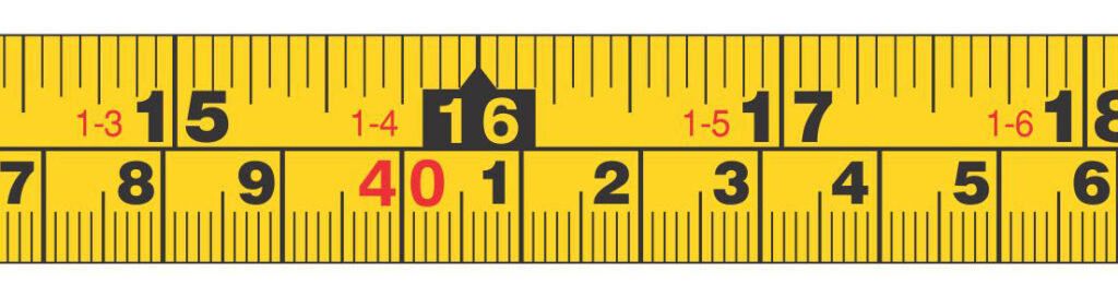 HOW TO READ A MEASURING TAPE